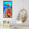 Canvas Painted Oil Paint By Numbers Goldfish DIY Wall Art Modern Bedroom Decor