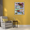 License Plate Oil Paint By Numbers Wall Art Posters Picture Craft Decorations