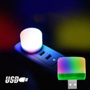 Mini Portable USB Plug Lamp Computer Power Bank Socket Night Light (Black)