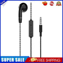 HOCO M61 3.5mm Wired Line Control Stereo Single Side Earphone w/Mic (Black)