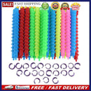 Long Spiral Hair Perm Rod Hairdressing Styling Curler Rollers (03 26pcs)