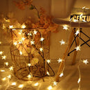 20LED Star Fairy Garland String Light Wedding Holiday Christmas Party Decor