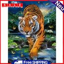 Full Round Drill DIY Diamond Painting 5D Rhinestone Butterfly Tiger Drawing Kit