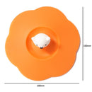 Torx Silicone Cup Cover Heat-resistant Leakproof Reuse Cartoon Lid (Alpaca)