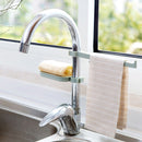Water Tap Sink Hanging Storage Rack Dishcloth Holder Drain Shelf (Green) Newly