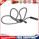 Kayak Canoe Paddle Leash Lanyard Surfing Tether Anti-lost Rope Tie (Black)