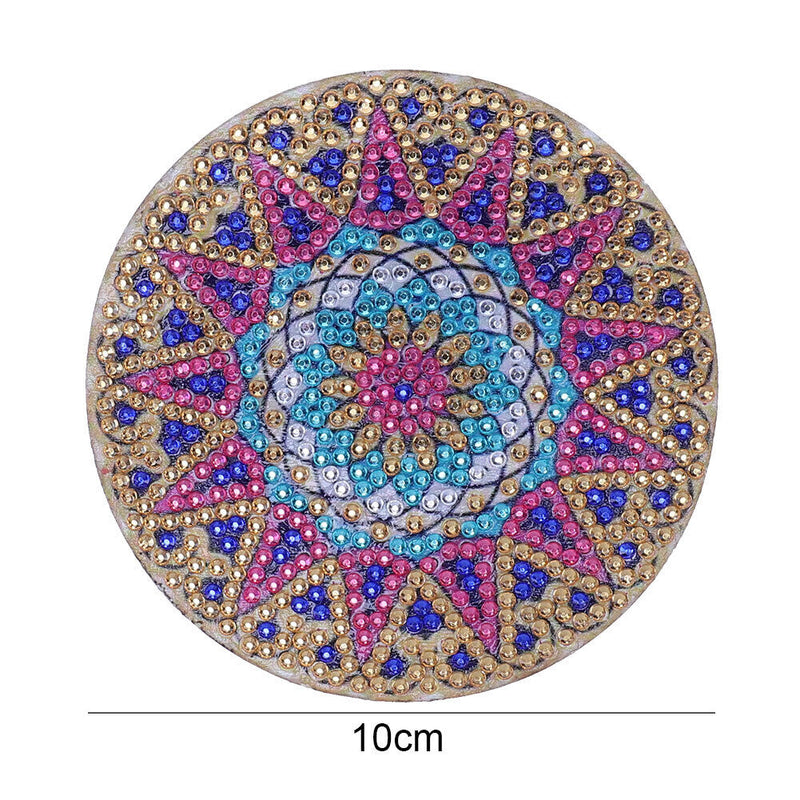 DIY Diamond Painting Mandala Round Coaster Cup Table Placemat (AA1059-5)