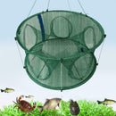 Automatic Fishing Net Trap Cage Round Shape Open For Crab I5J4 Lobster A5P5