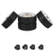 #A 4pcs 1.9 inch Inserts Beadlock Wheel Rims Tires for 1/10 Axial Hsp RC Buggy C