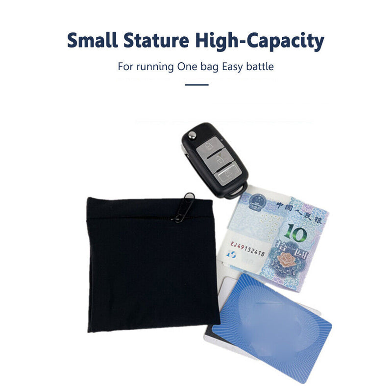 Zipper Running Arm Bags Cycling Pocket Fitness Gym Wrist Wrap Strap Band Wa