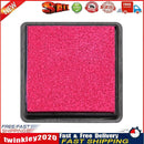 Fingerprint Square Inkpad for DIY Scrapbook Card Paper Craft Stamp (Rose) Newly