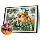 5D DIY Full Drill Diamond Painting Animals Cross Stitch Mosaic Kit (05) Newly