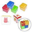 Clear Pockets Learning Cubes Eearly Teaching Game Dices Soft Foam Cube