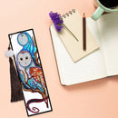 2pcs Creative DIY Diamond Painting Bookmark Leather Tassel Tags Art (SQ073)