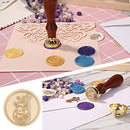 25mm Wax Seal Can Replace Round Copper Head Stamp Decor (DW07 Rabbit)