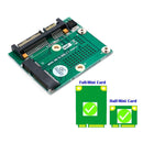 Mini PCI-E Msata SSD to 2.5 Inch SATA Adapter Converter Card Module Board