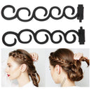 Women French Hair Weave Braiding Artifact Fishbone Braider Hair Styling Tools