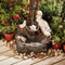 Garden Statue - Animal Sculptures Duck Outdoor Decoration Light (Battery) Newly