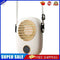 #A Leafless Hanging Neck Fan USB Rechargeable Safe Bladeless Neckband Fan Cooler