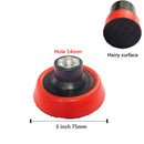 M14 Thread Sanding Disc Buffing Pad 75mm Polisher Backing Plate (3 inch) Newly