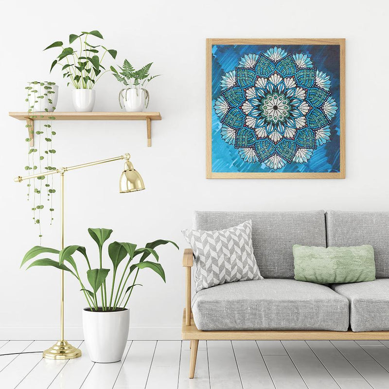 5D DIY Special Shaped Diamond Painting Mandala Cross Stitch Kits (KY006) Newly
