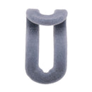 10pcs Save Space Mini Non Slip Flocking Hanger Hook Connection On