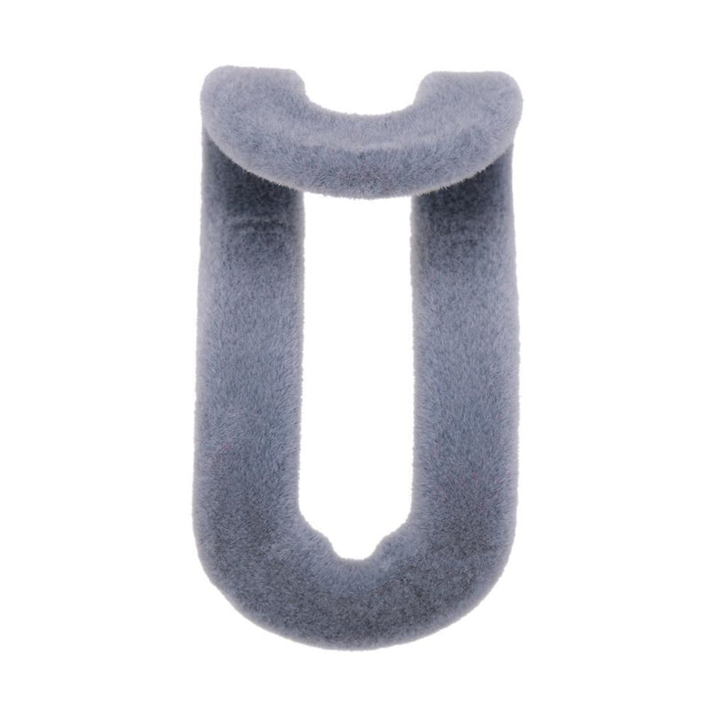 10pcs Save Space Mini Non Slip Flocking Hanger Hook Connection On