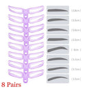 Eyebrow Stencils Kit Eyebrow Definition Brow Grooming Card Shaping Template