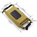 #A Outdoor Wet Tissue Box Canvas Paper Wipes Towel Dispenser Hanging Storage Hol