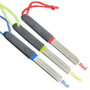 Double Groove Fishing Hook Hone Fishing Grinding Hook Sharpener (Green)