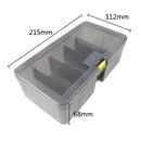 Tuankay Plastic Bait Storage Box, Double Layer, Water Resistant