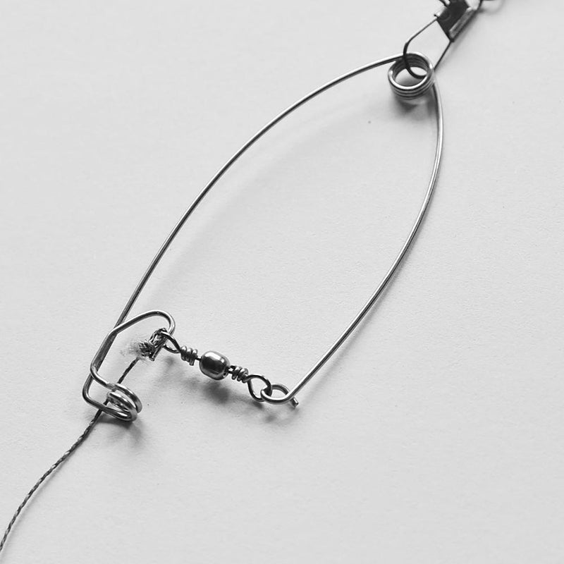 Stainless Steel Automatic Fishing Hook Spring Hook Lazy Artifact Fishing Tackle