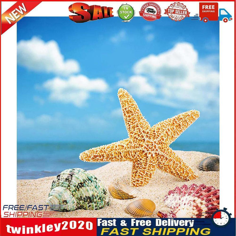 5D Diamond Painting DIY starfish Full Drill Round Wall Picture Newly