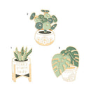 Backpacks Bag Lapel Pin Potted Plant Badge Crazy Plant Lady Enamel Pins Custom