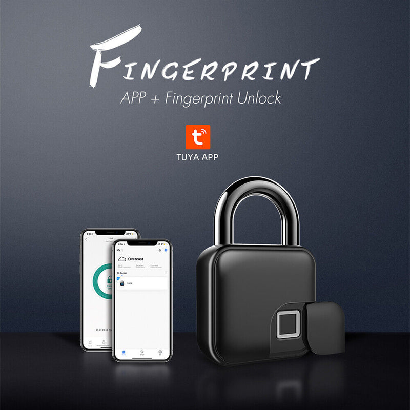 Smart Biometric Fingerprint Combo Lock for Bedrooms Ohn