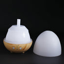 235ML Ultrasonic Air Humidifiers Wood Grain Egg Design Essential Oil Aroma-17828
