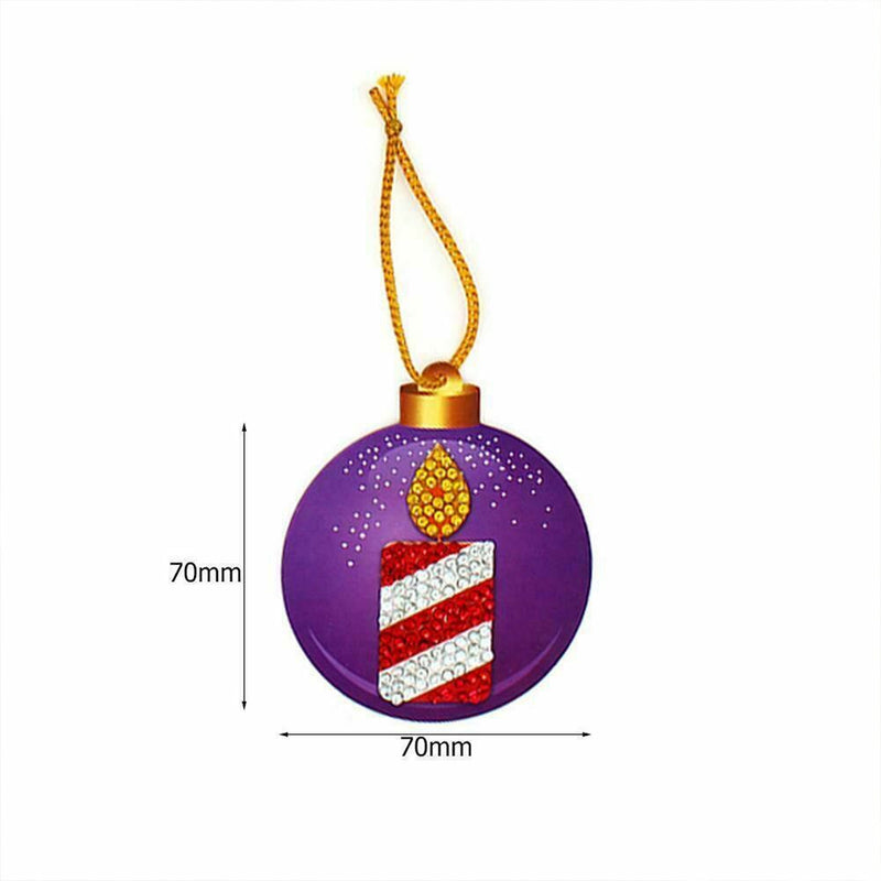 Xmas Ornament Christmas Tree Pendants Diamond Painting Pendant Cross Stitch