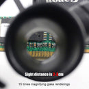 LED Magnifier Glass Magnifiers 8X/15X/23X Lens Reading Repair Magnifying Eyewear