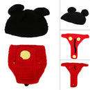 Baby Crochet Photo Props Infant Baby Animal Hats Beanie Knitted Death