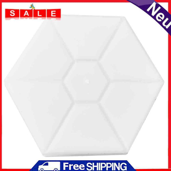 Garden Paving Mold Hexagon Concrete Paving Brick DIY Walkways Path Maker Mould