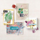 Flower Planter Cutting Dies Silicone Clear Seal Stamp for Photo Album (C) Newly