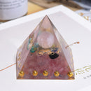 Crystal Energy Generator Orgone Pyramid Spirit Healing Orgonite Stone (A) Newly