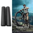 1 Pair Soft Foam Sponge Bicycle Handleable Grips Anti-Skid Shock-Absorbing Grips