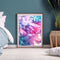 DIY Coloring Picture Illusive Smoke Oil Painting By Number Acrylic Paints Set