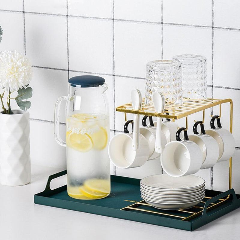 Drying Organizer Metal Coffee Mug Storage Rack Holder Mug Holder Mug Cups Stand