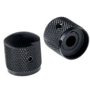 Black Metal Tone Control Knobs Guitar Parts Electric Guitar Bass Dome Knobs
