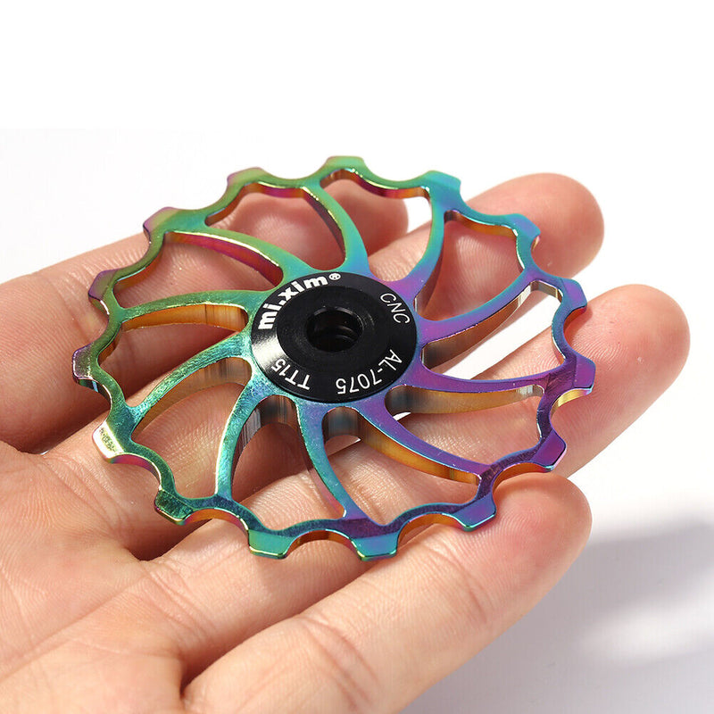 Mi Xim Mountain Bike Rear Derailleur Bearing Pulley Guide Wheel (Multi 15T)