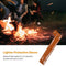 Firewood Tongs Log Grabber for Campfire Firepit Fireplace Wrought Iron Claw