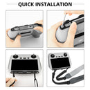 Remote Control Lanyard Hanging Strap for DJI Mini 3 Pro RC with Screen (A)