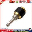 1/4 inch Connecting Rod Drill Bit Adapter Hexagonal Shank Quick Coupling Newly